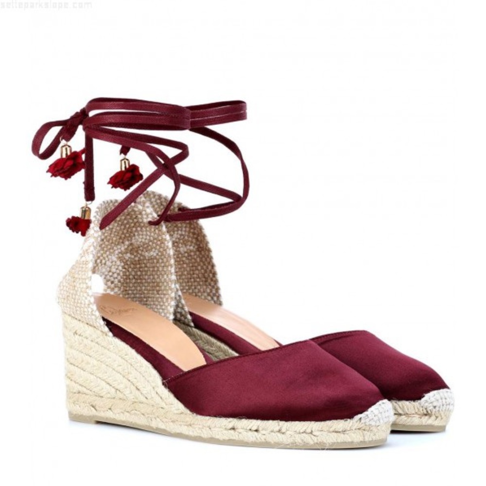 NEVER BEEN WORN Castaner Carina Wedges Sz 8